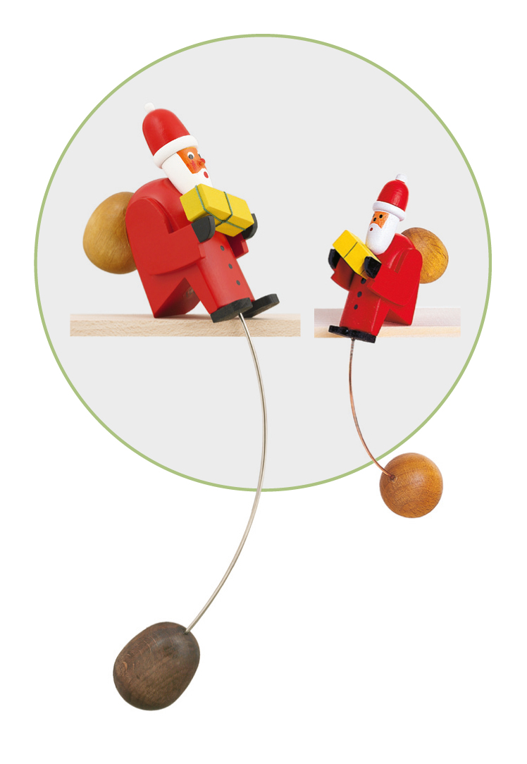 Schaukel-Weihnachtsmann klein