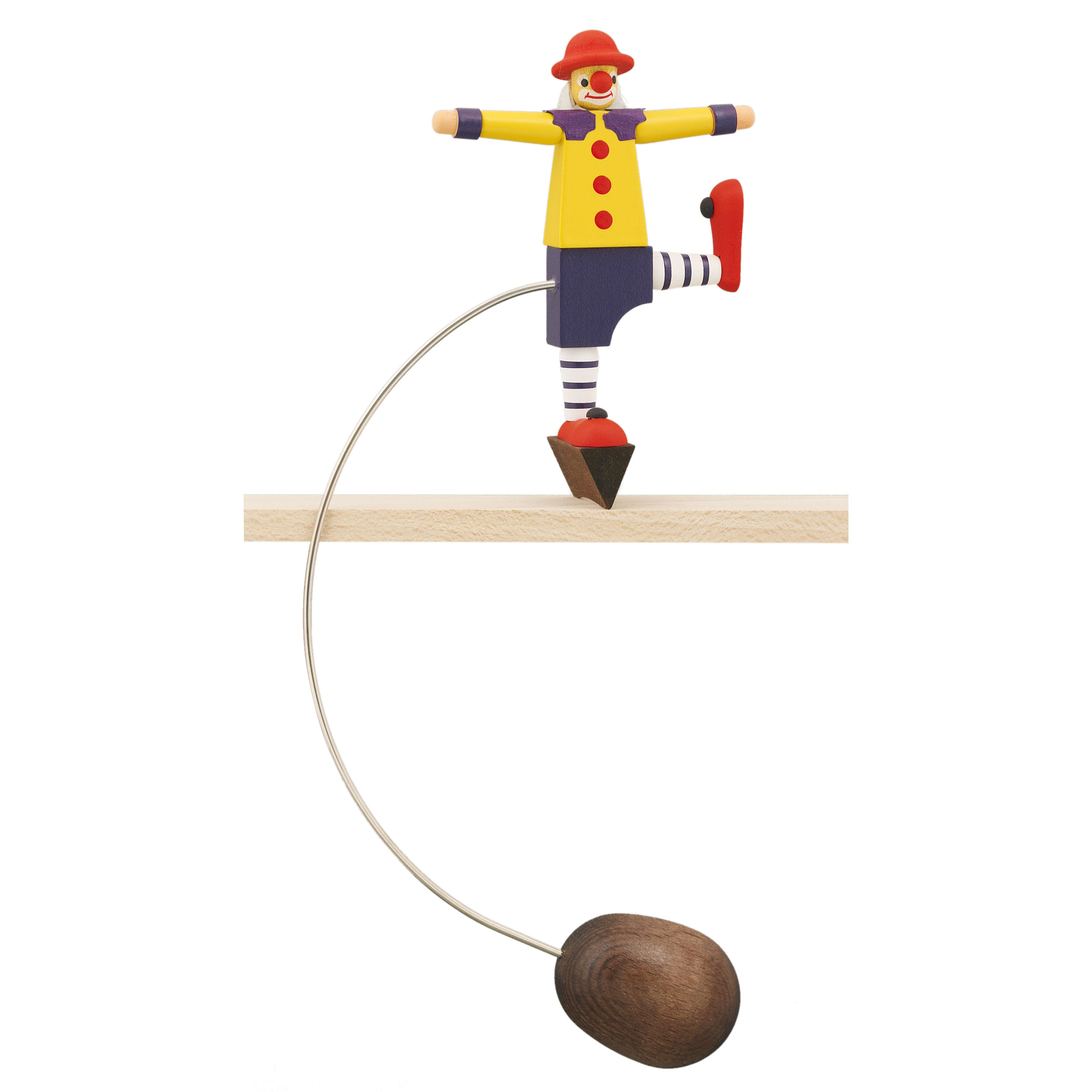 Clown violett/gelb
